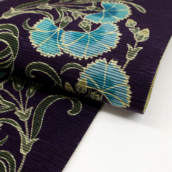 楽天市場】【新品】『召しませ華』半幅帯 リバーシブル 撫子 