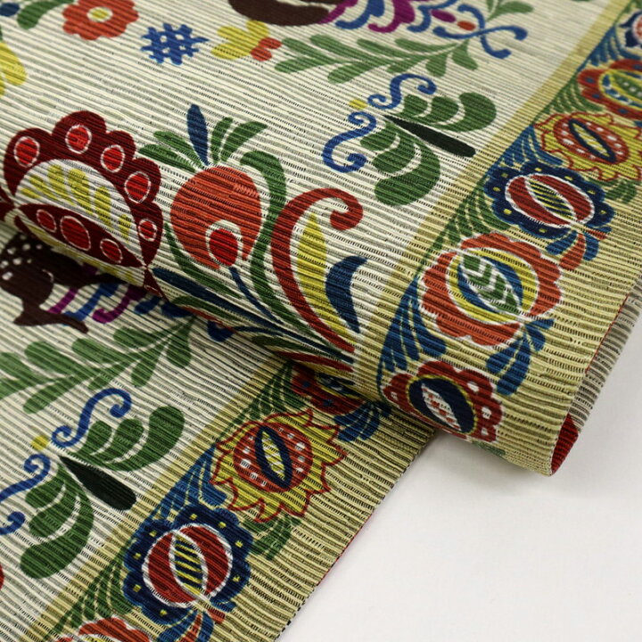 楽天市場】新品 召しませ華 半幅帯 リバーシブル 動植物×赤ずきん 
