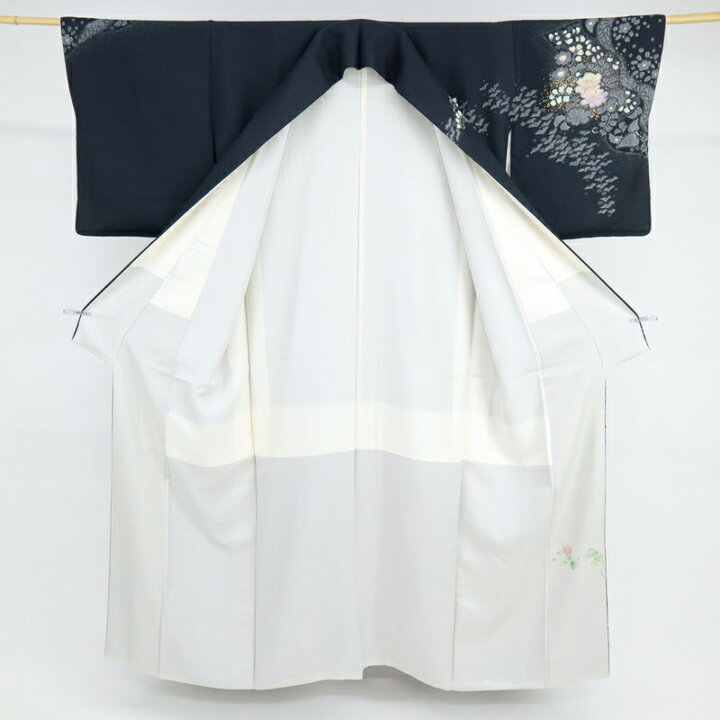 楽天市場】極上逸品『吉野一廉』神秘の辻が花訪問着/黒/落款有/袷正絹 