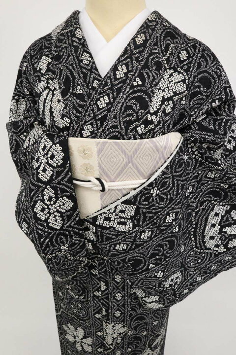 楽天市場】【中古】総絞り 長尺トールサイズ 小紋 袷着物 着物  