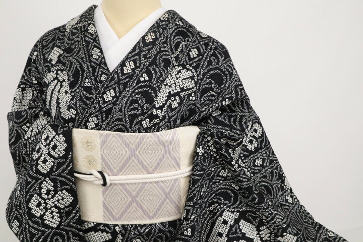 楽天市場】【中古】総絞り 長尺トールサイズ 小紋 袷着物 着物 