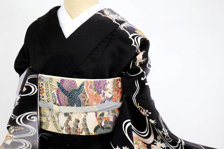 楽天市場】仮絵羽 訪問着 吉祥文 流水古典柄 丹後ちりめん フォーマル 