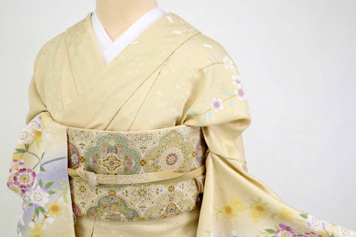 楽天市場】仮絵羽 訪問着 『阿部佳雪』 十日町友禅作家 桜の花 