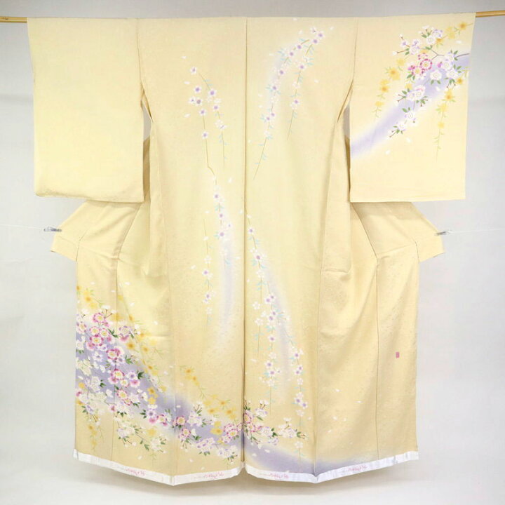 楽天市場】仮絵羽 訪問着 『阿部佳雪』 十日町友禅作家 桜の花 