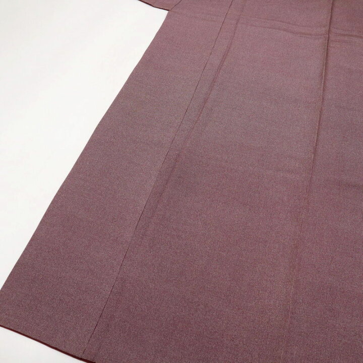 江戸小紋角通し袷着物関正三郎背紋有丹後ちりめん 正絹11KP12 