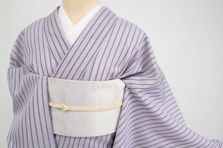 楽天市場】【中古】単衣 小紋 シンプル 縞模様 ストライプ カジュアル  
