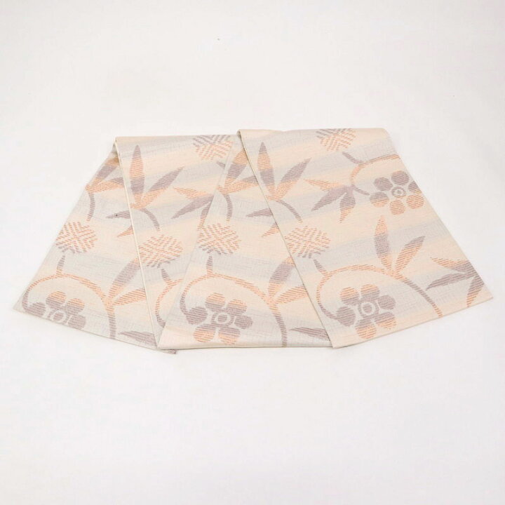 楽天市場】【中古】袋帯 横段に笹蔓文様 フォーマル 略礼装 カジュアル  