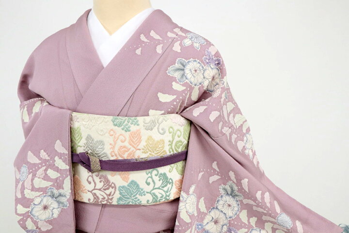 楽天市場】訪問着 辻が花 夢心 フォーマル 特選品 幻想的 落款有 梅鼠 