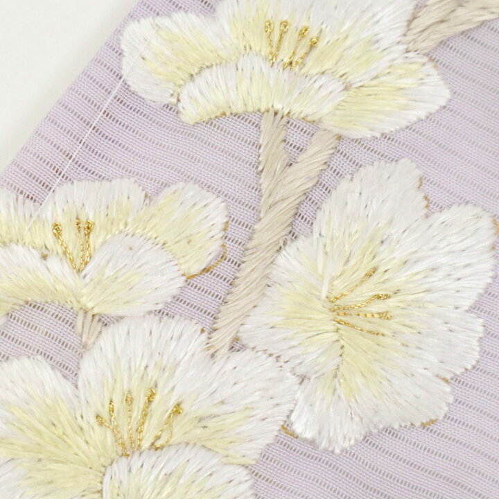 楽天市場】夏着物 仮絵羽 訪問着 極上刺繍 絽 涼やか花々模様 