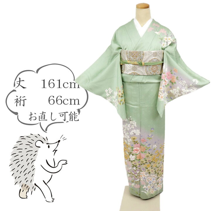 楽天市場】【中古】訪問着 作家物 華やぎの花々模様 フォーマル 略礼装 