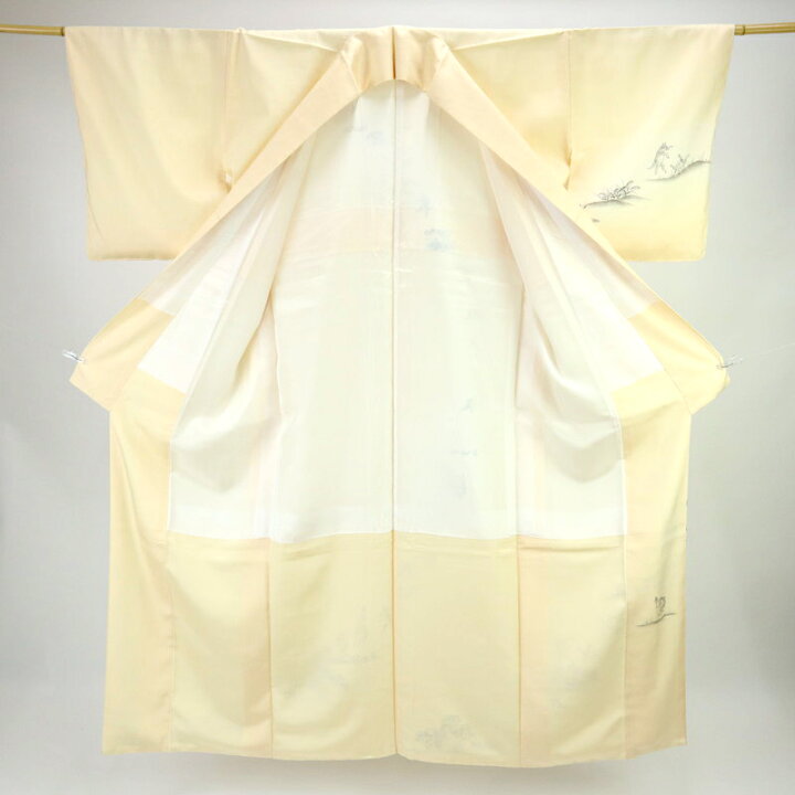 楽天市場】【楽天スーパーSALE対象】【中古】 付下げ 生紬 作家物 鳥獣 