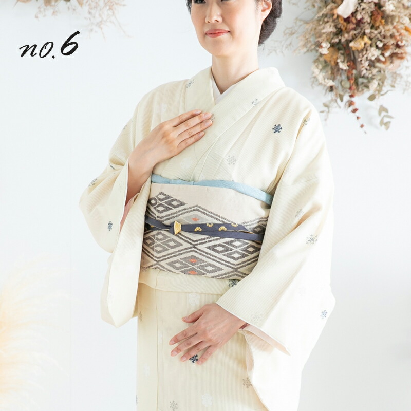 楽天市場】日本製 8寸名古屋帯 紬 かがり仕立て帯 (全6色) 袷着物にも 