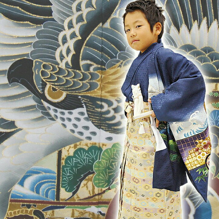 楽天市場】【レンタル】七五三 着物 男の子 5歳 フルセット 七五三 