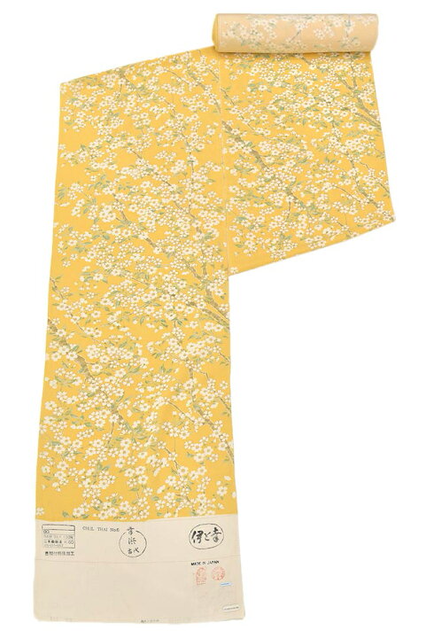 楽天市場】【染の北川】 特選京摺り友禅小紋着尺 ≪CHULTHAINo.6使用 