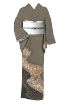 楽天市場】柿渋 染（着物｜和服）：レディースファッションの通販