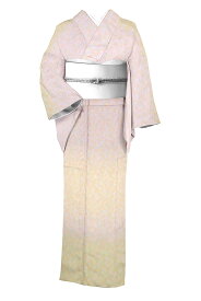 【伝統工芸士　曽根武勇】 特選工藝御召訪問着 ≪御仕立て上がり・中古美品≫ 「紅葉紋」 漂う情感と洗練ムード。 繊細な織美、名工による逸品！ 身丈155.5　裄64.5