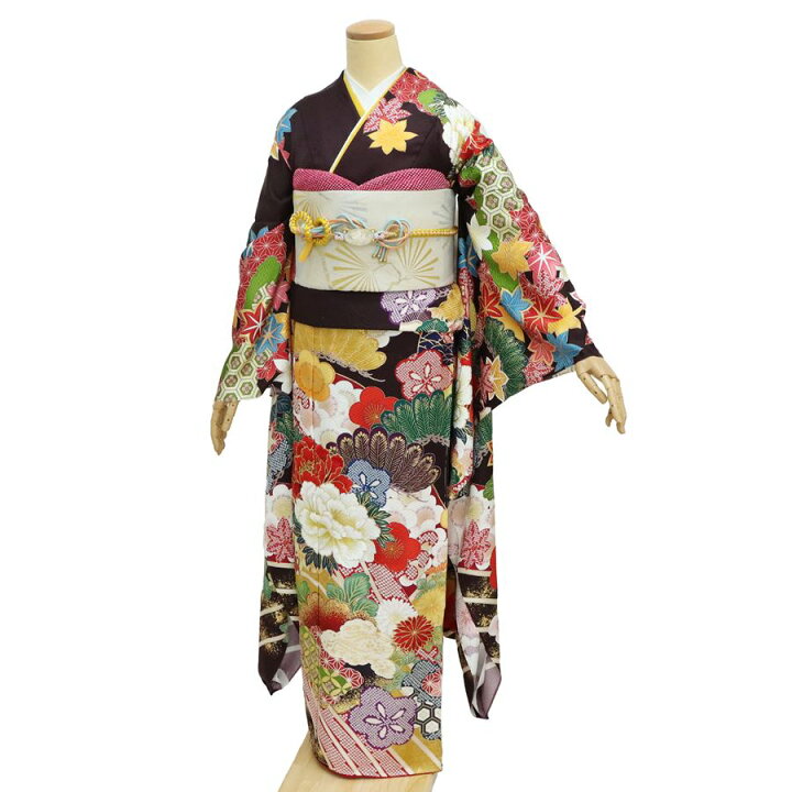 楽天市場】【お仕立て付き】新品 振袖 フルセット一式 正絹 仮絵羽 未 