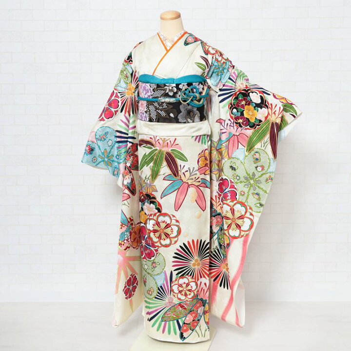 楽天市場】振袖 正絹 格安 新品 未仕立て品 仮絵羽 仕立て込み フル 