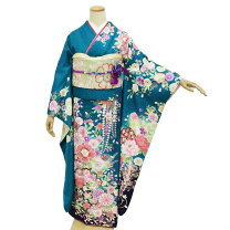 楽天市場】ターコイズブルー（カラーグリーン）（着物セット｜和服 