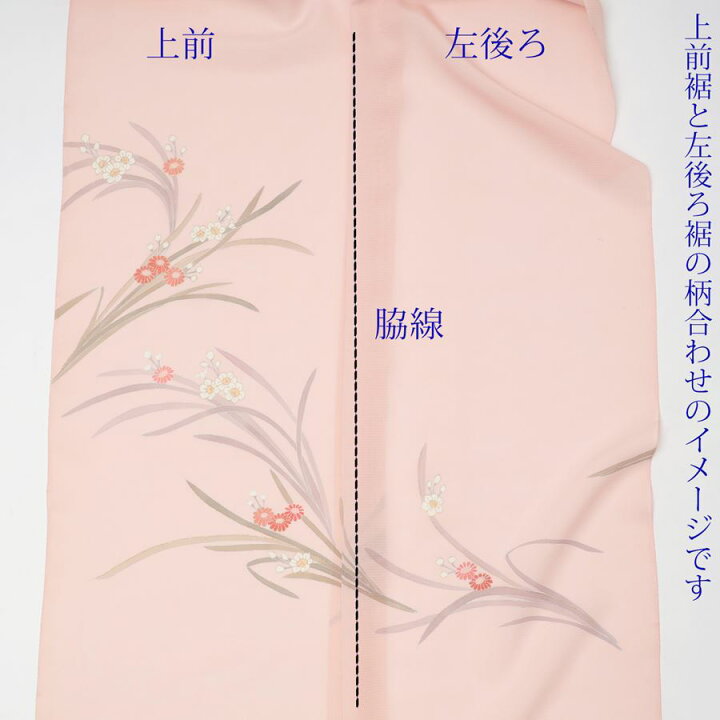 楽天市場】正絹 付け下げ 附下 夏 絽 五泉 駒絽 小熊機業 手描き 