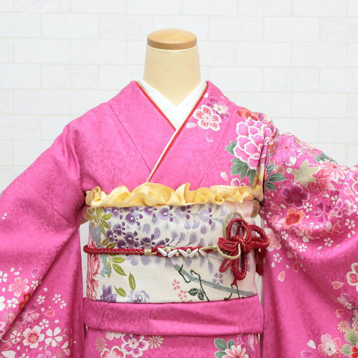 楽天市場】【レンタル】 振袖レンタル 成人式 振袖 ピンク 身長153 