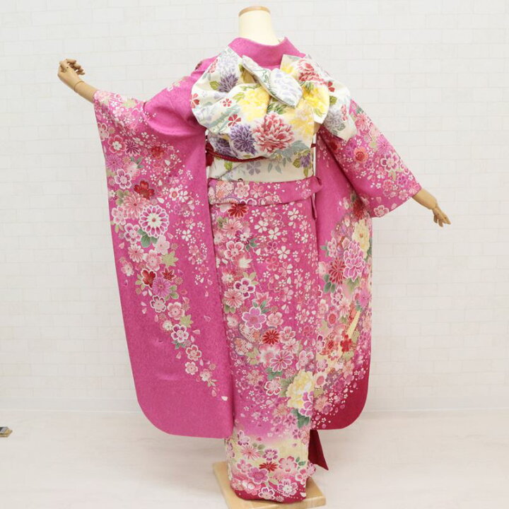 楽天市場】振袖 中古 フルセット 長襦袢つき 正絹 格安 リサイクル 