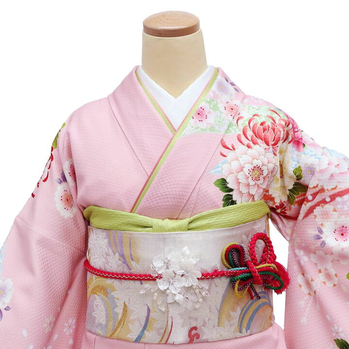 楽天市場】振袖 中古 正絹 ピンク 古典 格安 リサイクル 仕立て上がり  