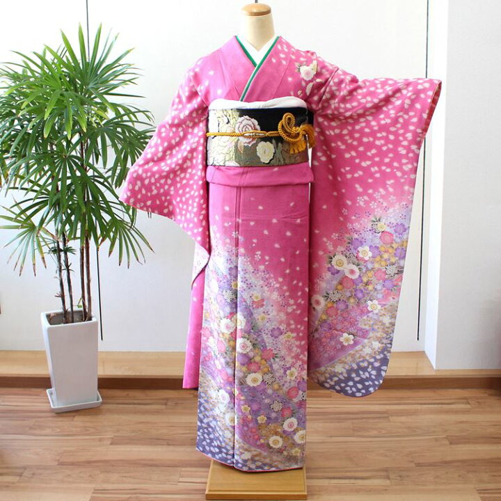 楽天市場】振袖 中古 フルセット 正絹 一式 格安 安い 美品 リサイクル  