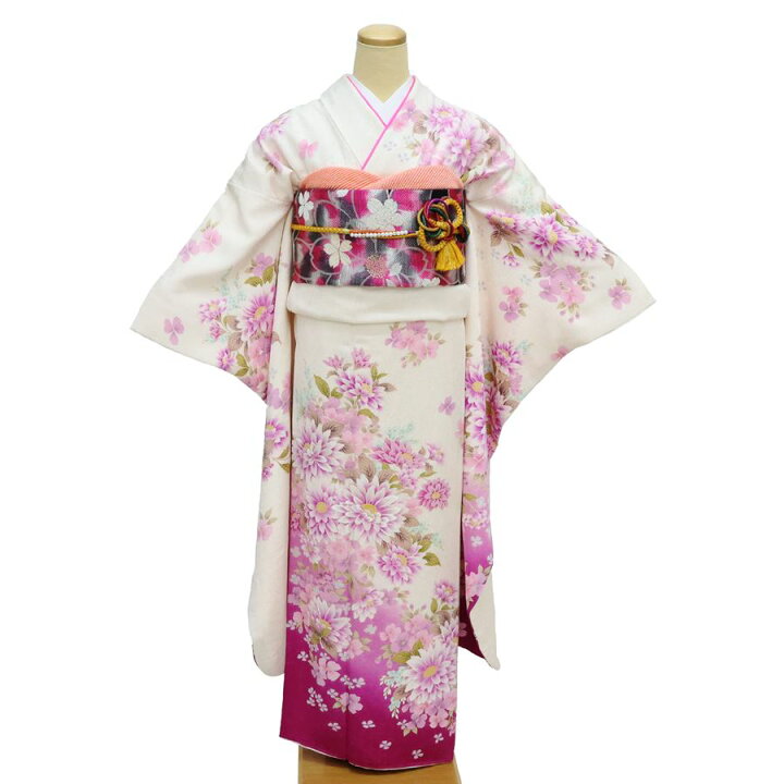 楽天市場】振袖 中古 フルセット 正絹 一式 格安 リサイクル 美品 着物 
