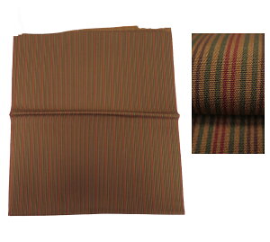 着物 ハギレ 正絹 小紋 縦縞柄 はぎれ 約巾37×155cm メール便可能(補償なし)