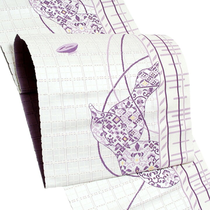 楽天市場】【Prices down2】未仕立て 名古屋帯「白色 瓢箪」（株）廣部  