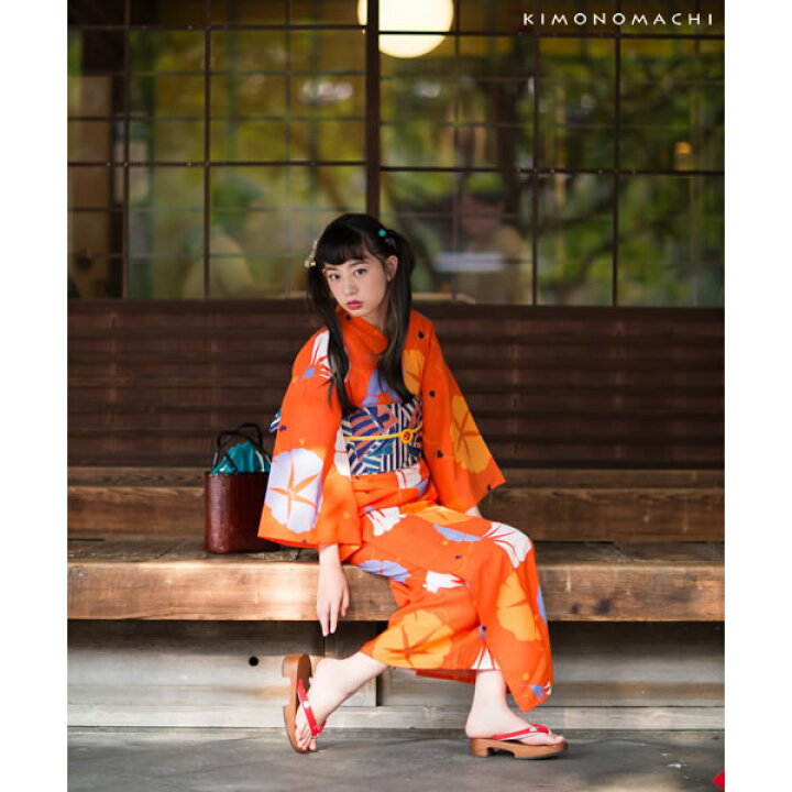 楽天市場】浴衣 女性 レディース TLサイズ 女性浴衣単品「だいだい 朝顔」京都きもの町 お仕立て上がり浴衣 女性浴衣 プレタ浴衣 オレンジ 橙 朝顔 あさがお 花柄 オリジナルブランド浴衣【メール便不可】ss2303ykl25 : 京都きもの町