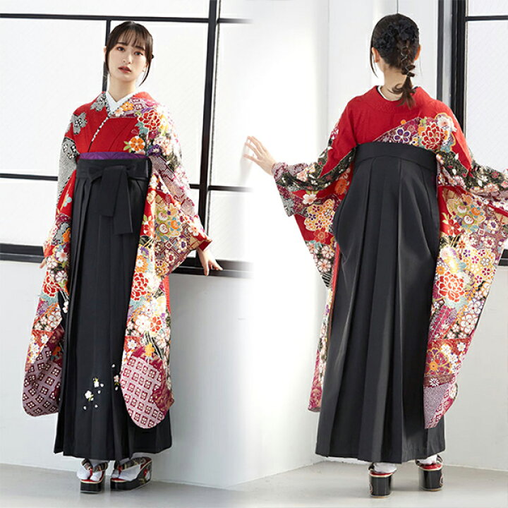 楽天市場】桜の刺繍の袴 華やかな刺繍入り袴 袴 レディース 単品 卒業 