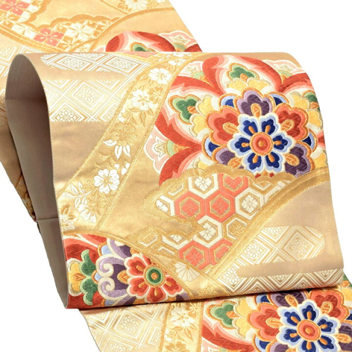 楽天市場】【Prices down3】袋帯 フォーマル 礼装袋帯 「白金色 華紋  