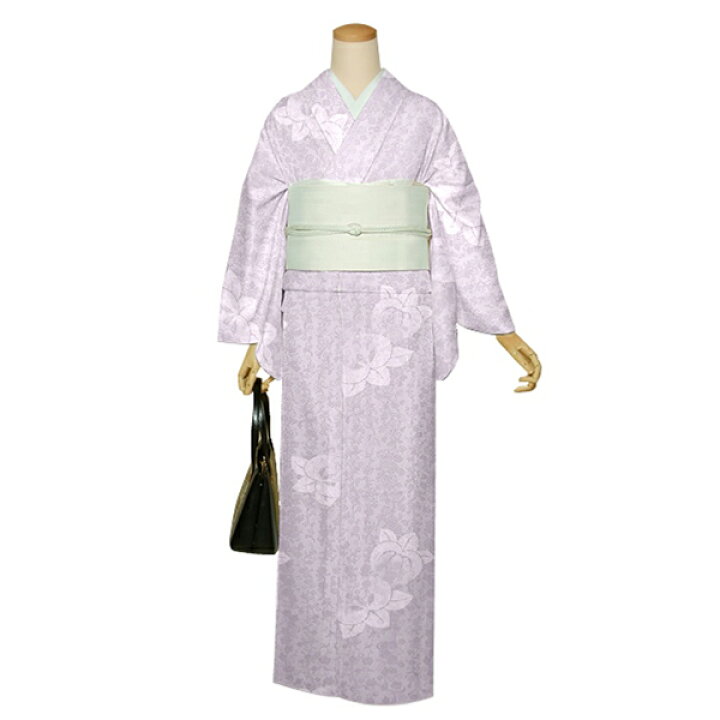 楽天市場】【Prices down】夏の正絹小紋 反物 「紋紗 ミスト、花唐草 