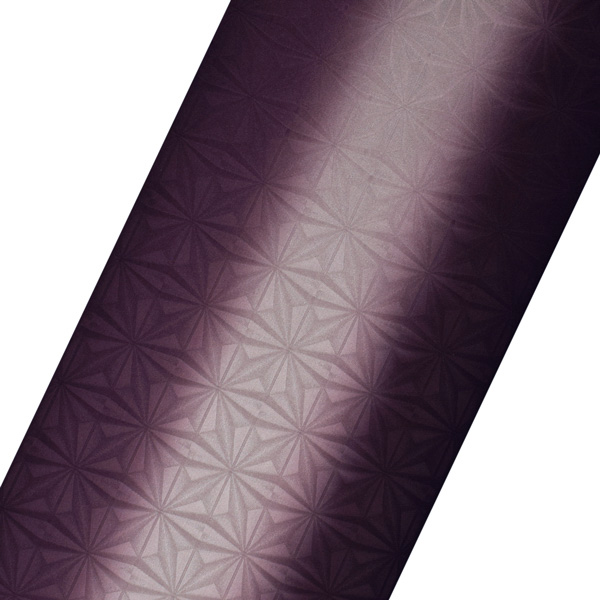 楽天市場】正絹 小紋 反物 着物「濃紫 縦ぼかし 麻の葉」日本製 丹後 