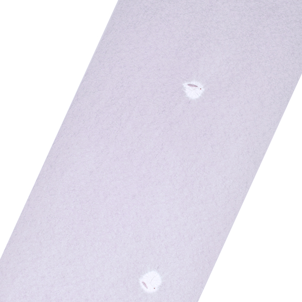 楽天市場】正絹 小紋 反物 着物「淡藤色 絞り、雪うさぎ」日本製 丹後