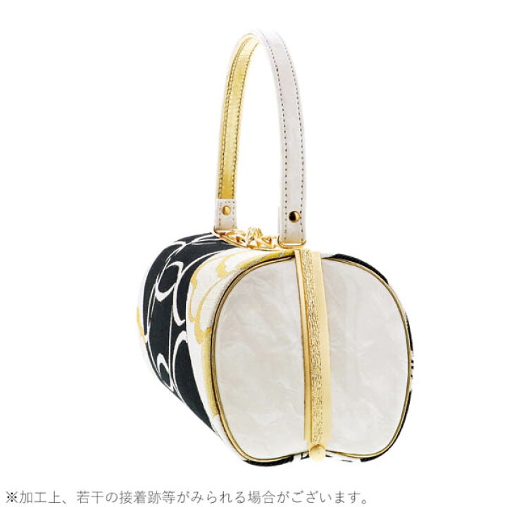 楽天市場】振袖草履バッグセット 「白×黒 椿と輪繋ぎ」 Fサイズ(M〜L 