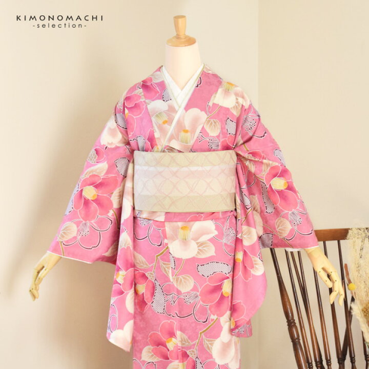 楽天市場】(卒業式COUPON最大20%OFF3/6迄)二尺袖着物 単品 「ピンク地 