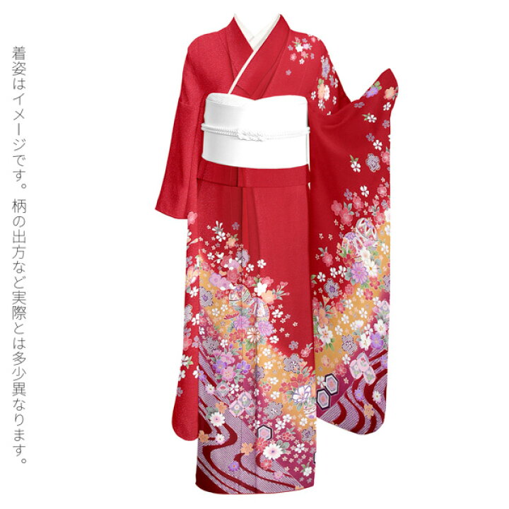 振袖 新品未使用品 お仕立て済み お仕立て上がり 道長に手毬、花々 