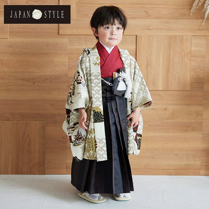 楽天市場】七五三 着物 男の子 3歳 ブランド 羽織袴セット JAPAN STYLE 