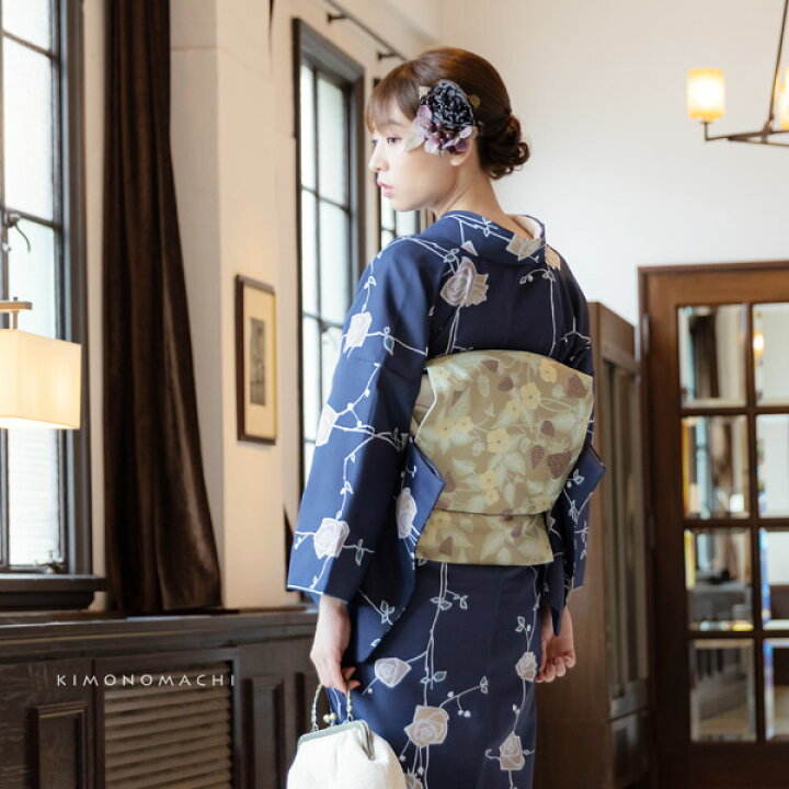 楽天市場】京袋帯 単品 数量限定 KIMONOMACHI オリジナル 「蔓いちご 