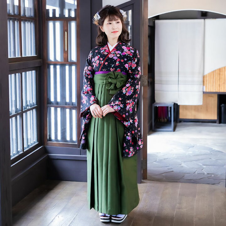 楽天市場】【中古品】二尺袖 単品「黒 小花＆鞠」貸衣装処分 レンタル 