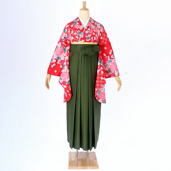 楽天市場】【中古品】二尺袖 単品「赤 市松にバラ」貸衣装処分 