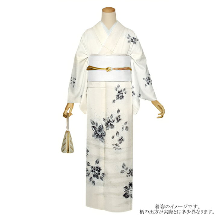 楽天市場】仕立て上がり 訪問着 単品 桂由美 「象牙色 洋花」 正絹 