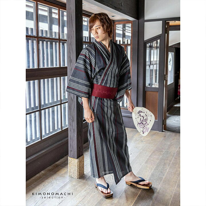楽天市場】(父の日超早割クーポン11%OFF)男性 メンズ 浴衣5点セット 