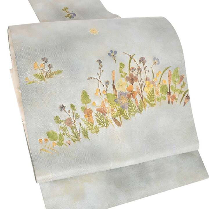 楽天市場】【Prices down2】【新古品】「グレー 押し花 花香織」仕立て 