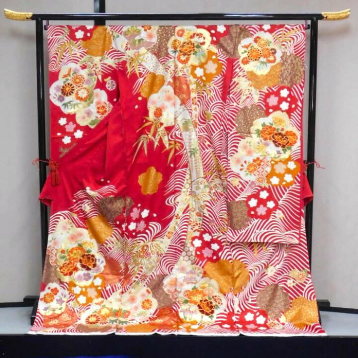 楽天市場】刺繍振袖 【未仕立て新品・仕立て付き】振袖 刺繍 相良刺繍