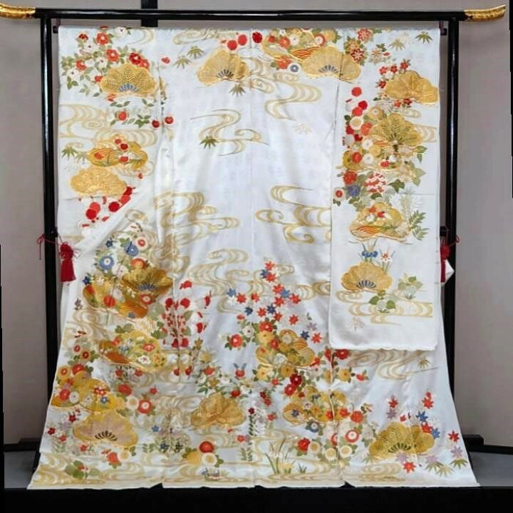 楽天市場】総刺繍振袖 【未仕立て新品・仕立て付き】振袖 刺繍 金駒糸  