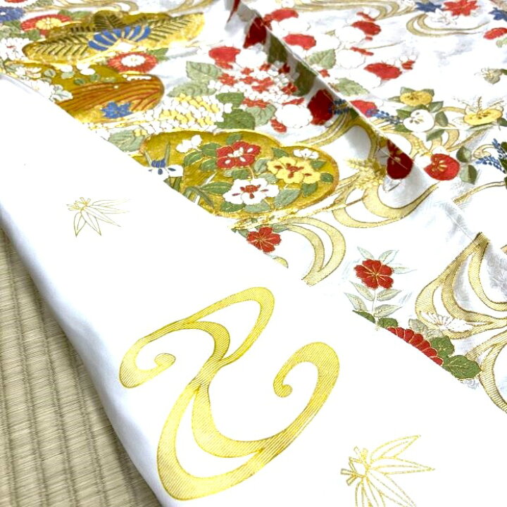 楽天市場】総刺繍振袖 【未仕立て新品・仕立て付き】振袖 刺繍 金駒糸  